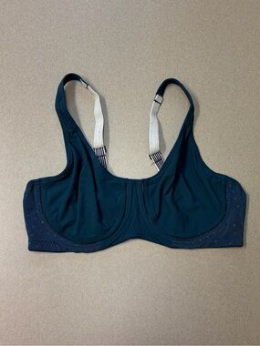 lululemon athletica Dark Teal Underwire mesh Sports Bra